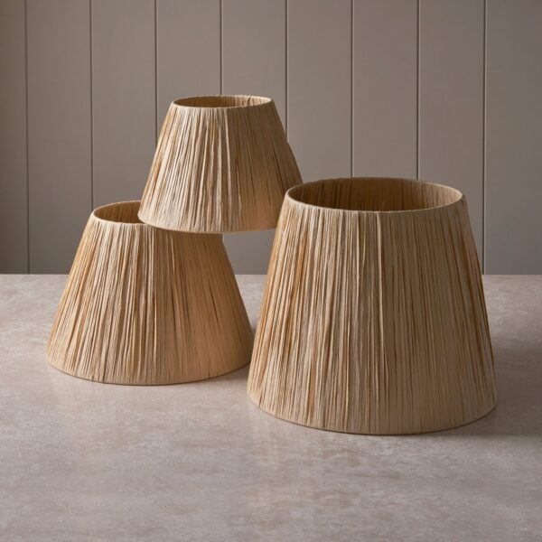 DF-GAL-5016087190645-2 Raffia Tapered Shade