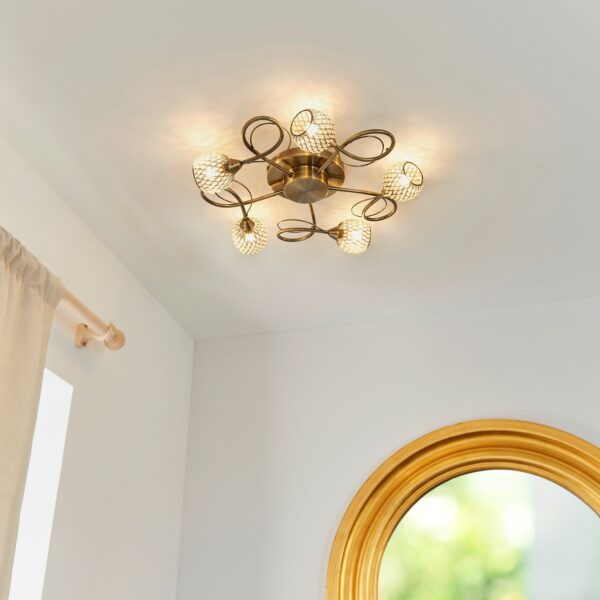 DF-GAL-5016087906932-2 Aherne Ceiling Lamp