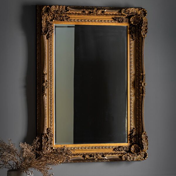 Carved Louis Mirror