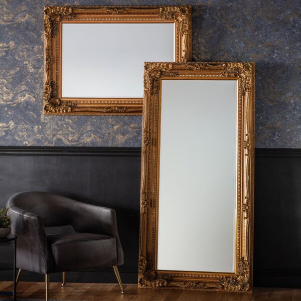 Carved Louis Mirror
