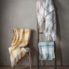 DF-GAL-5055999238878-1-1 Check Faux Mohair Throw