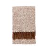 Herringbone Faux Mohair Throw