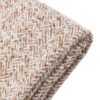Herringbone Faux Mohair Throw