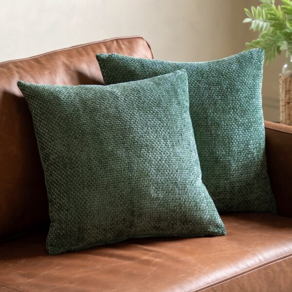 DF-GAL-5056693563068-3-1 Basketweave Chenille Cushion 2pk