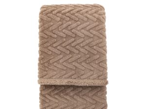 DF-GAL-5056693563358-1-1 Herringbone Sherpa Throw