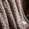 Herringbone Sherpa Throw
