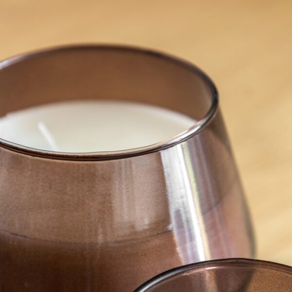 Glass Filled Candle 2pk