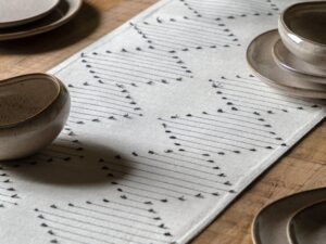 Diamond Weave Table Runner