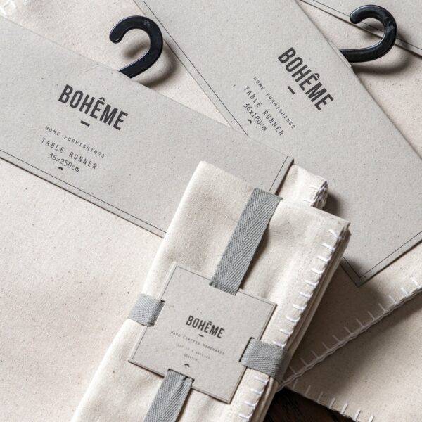 Linen Effect Table Runner