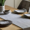 Woven Striped Table Runner