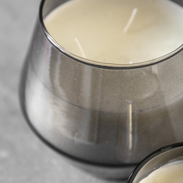 Glass Filled Candle 2pk