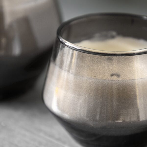 Glass Filled Candle 2pk