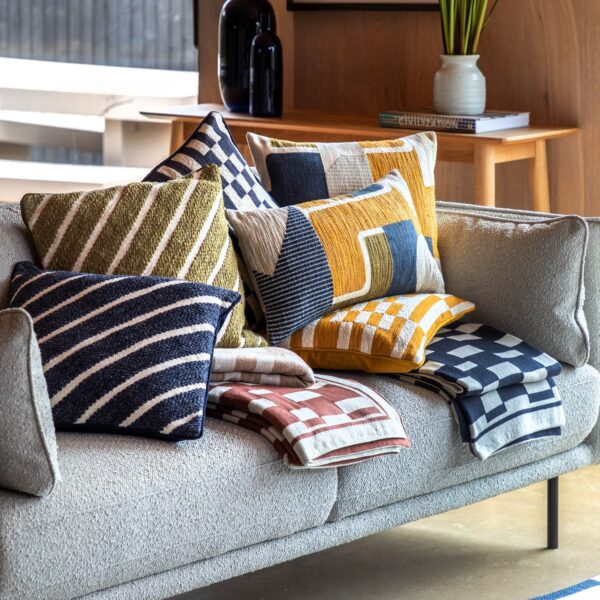 Hemsby Stripe Woven Cushion