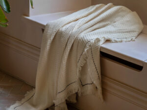 DF-GAL-5056693578482-1 Stitched Border Waffle Throw