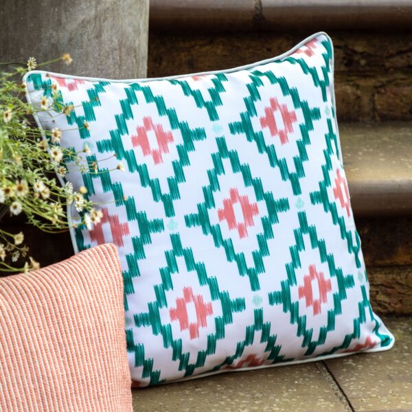 Aroha Geo Printed Cushion