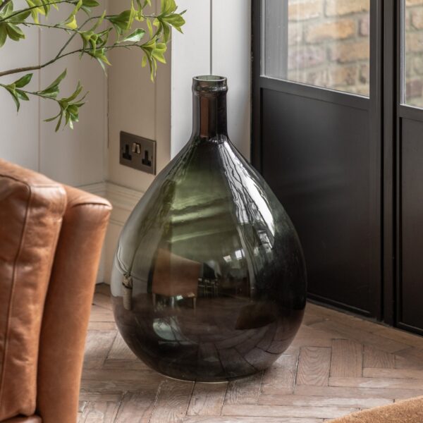 DF-GAL-5056693580164-1 Rueda Giant Glass Bottle Vase