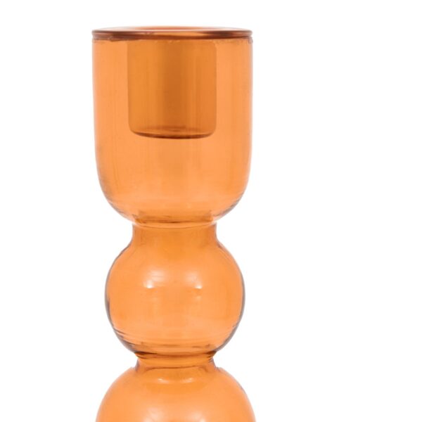 Villena Glass Taper Candlestick