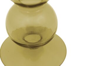 Villena Glass Taper Candlestick