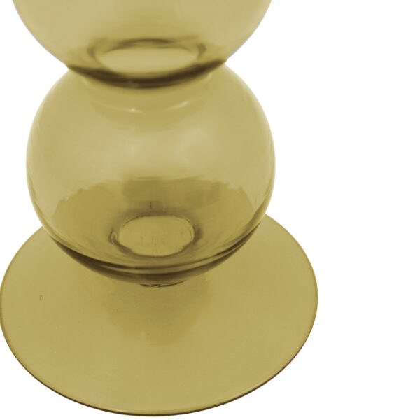 Villena Glass Taper Candlestick