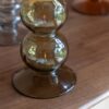 Villena Glass Taper Candlestick