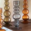 Movera Glass Taper Candlestick
