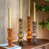 Movera Glass Taper Candlestick