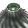 Morella Swirl Hand Carved Glass Vase