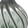 Morella Swirl Hand Carved Glass Vase