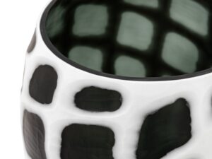 DF-GAL-5056693580324-1 Valencia Handblown Carved Mono Glass Vase
