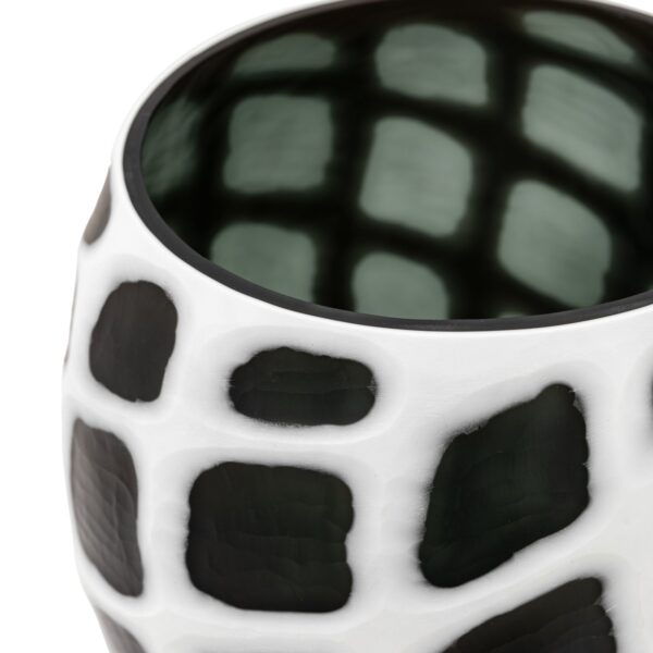 DF-GAL-5056693580324-1 Valencia Handblown Carved Mono Glass Vase