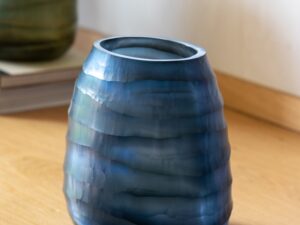 Sintra Handblown Carved Glass Vase