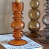 Movera Glass Taper Candlestick