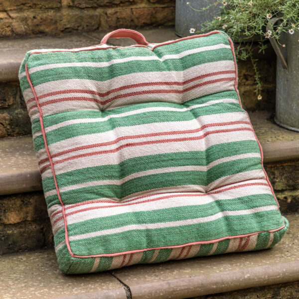 Sina Stripe Woven Floor Cushion