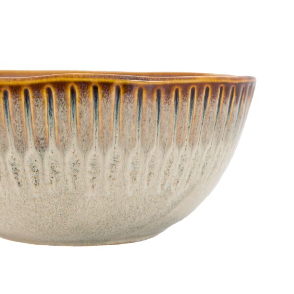 DF-GAL-5056693590545-4 Organic Ridged Bowl 4pk