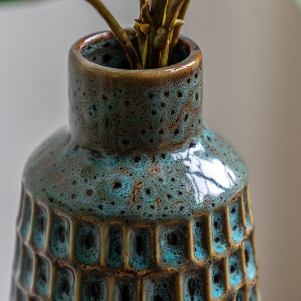 DF-GAL-5056693591474-3 Reno Reactive Glaze Vase