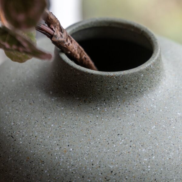 Goa Cast Metal Vase