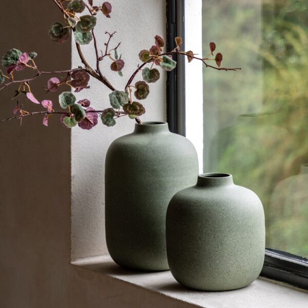 Goa Cast Metal Vase