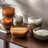DF-GAL-5056693591665-3 Mercury Candle Amber and Lily