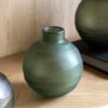 Bevelled Glass Globe Vase