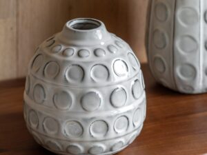 Kusama Dotted Ceramic Vase