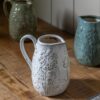 DF-GAL-5056693592013-1 Meadow Embossed Ceramic Jug