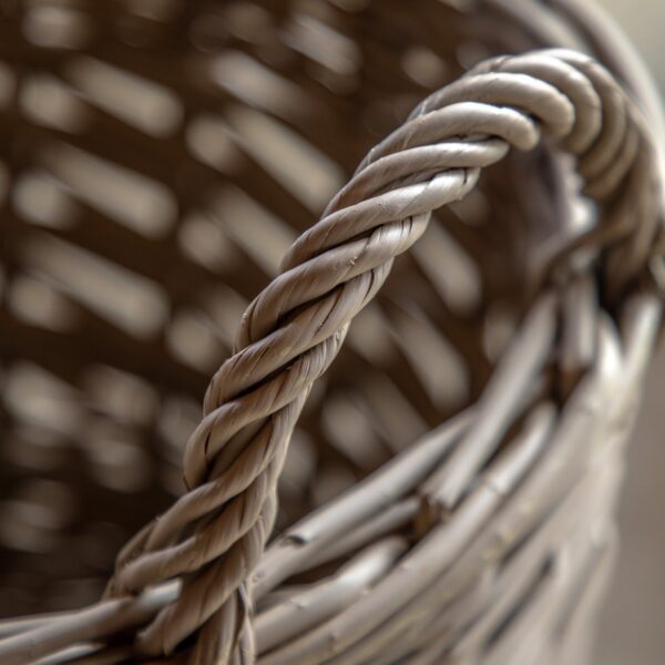 Hand Woven Willow Storage Basket Nest Set of 3