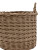 Hand Woven Willow Storage Basket Nest Set of 3
