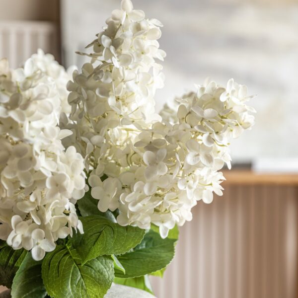 Vintage Cone Hydrangea Floral Stem 12pk