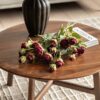 Faux Stem Vintage Rose 6pk