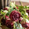Faux Stem Vintage Rose 6pk