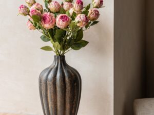 Faux Stem Vintage Rose 6pk