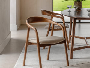 DF-GAL-5056693597254-1 Madrid Upholstered Dining Chair 2pk