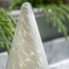White Confetti Glass Tree Decoration