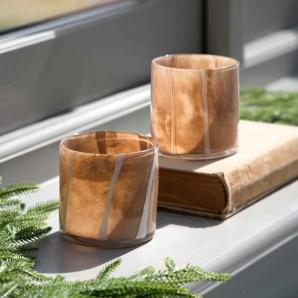 DF-GAL-5056693599913-3 Candy Tealight Holder 2pk